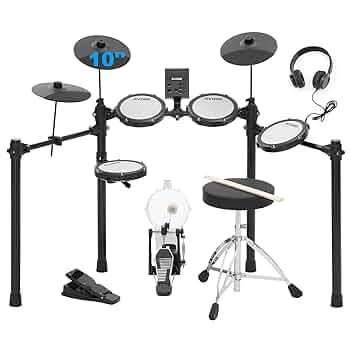 ☆電子ドラムセット音響☆ Amazon.co.jp: RVONE RED-200 電子ドラムセット｜本格キック